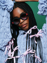 KORA - Tricolor Rubber Black / Pink / Red