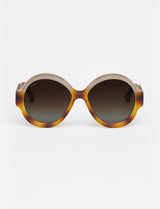 GAMBETTA - Bicolor Shiny Coconut/Rubber Havana