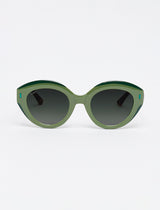 ANNE - Shiny Light Green/Deep Green