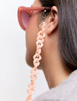 CADENA - Light Pink Acetate Chain (M)