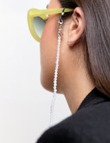 CADENA - White Transparent Crystal Chain