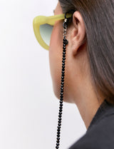 CADENA - Black Crystal Chain (S)