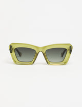 FILIPPA - Shiny Olive Green