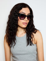 MAYFAIR - Rubber Green Tortoise / Black