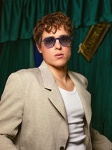 GINGER - Acetate Clear Blue