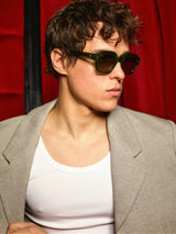 CAROLE - Acetate Crystal Green