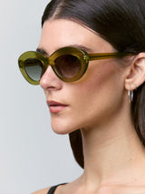 CANNET - Shiny Olive Green