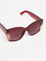 GINEVRA - Shiny Bicolour Red/Pink