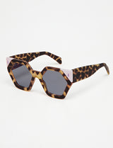 HEXAGON I - Rubber Bicolor Green Tortoise/Violet