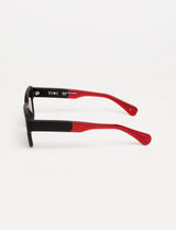 MAEL - Rubber Black/Red tips