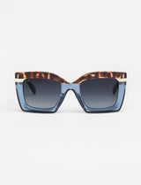 MALI - Tricolor Vintage Tortoise/Blue/Beige