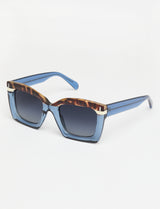 MALI - Tricolor Vintage Tortoise/Blue/Beige