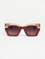 MATT - Shiny Tricolor Red/Pink/Beige
