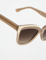 MAUI - Shiny Coconut/Beige Topline