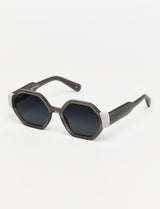 VALETTE - Shiny Gray / Solid Gray Polarized