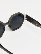 VALETTE - Shiny Gray / Solid Gray Polarized
