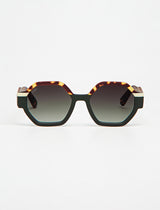 VALETTE - Tricolor Green Tortoise/Green/Beige