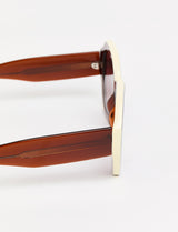 VEGA - Shiny Cognac / Beige Topline