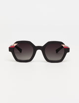 DALIA - Tricolor Rubber Black / Pink / Red