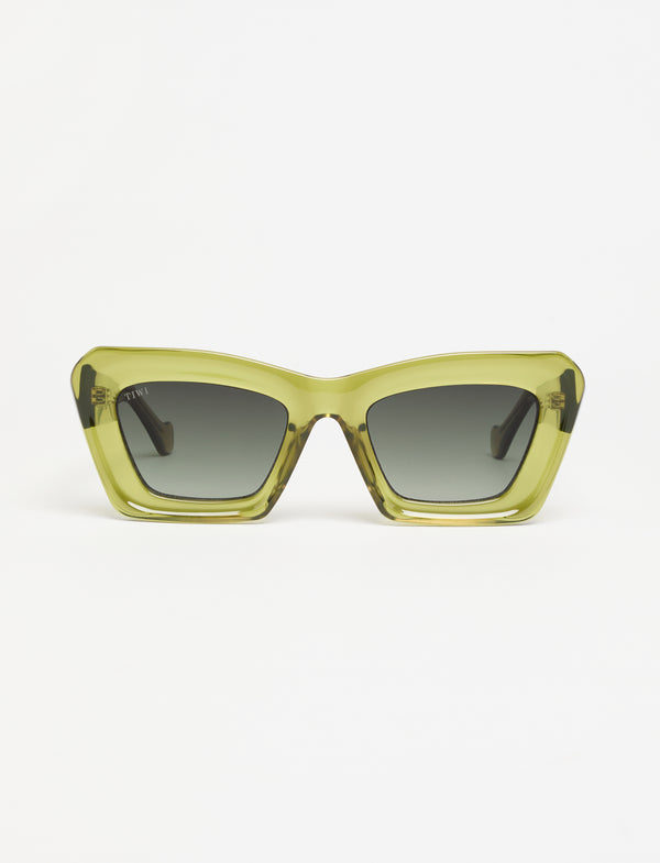 FILIPPA - Shiny Olive Green