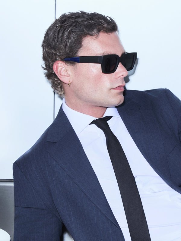 KOBE - Rubber Black/Blue Tips