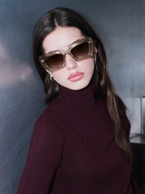 FILIPPA - Shiny Smoke Brown