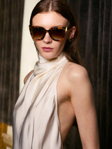 LE RUHL - Acetate Green Tortoise / Yellow Tips