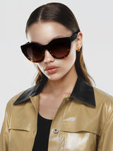 ROSETTA II - Bicolor Tortoise/Black