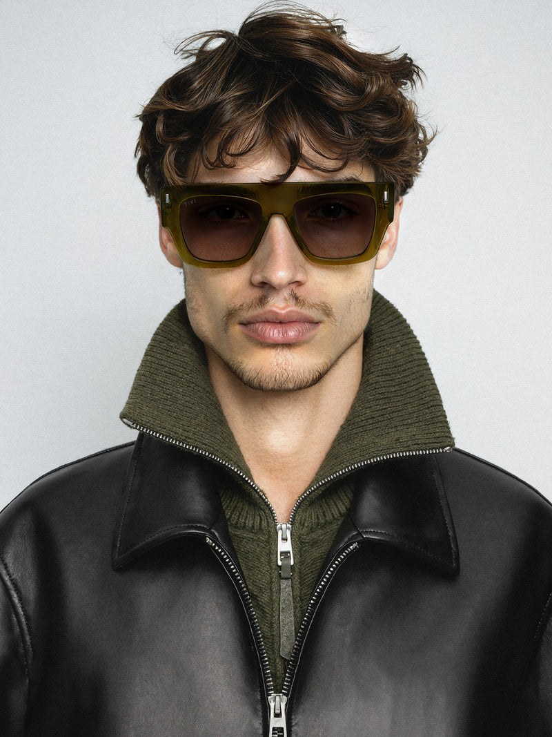 SOLEIL II - Shiny Olive Green