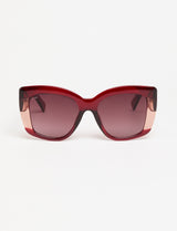 GINEVRA - Shiny Bicolour Red/Pink