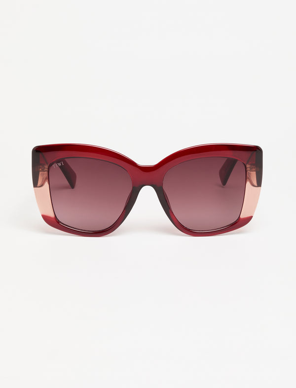 GINEVRA - Shiny Bicolour Red/Pink