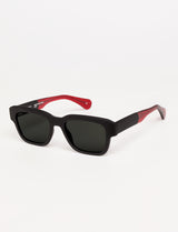 MAEL - Rubber Black/Red tips