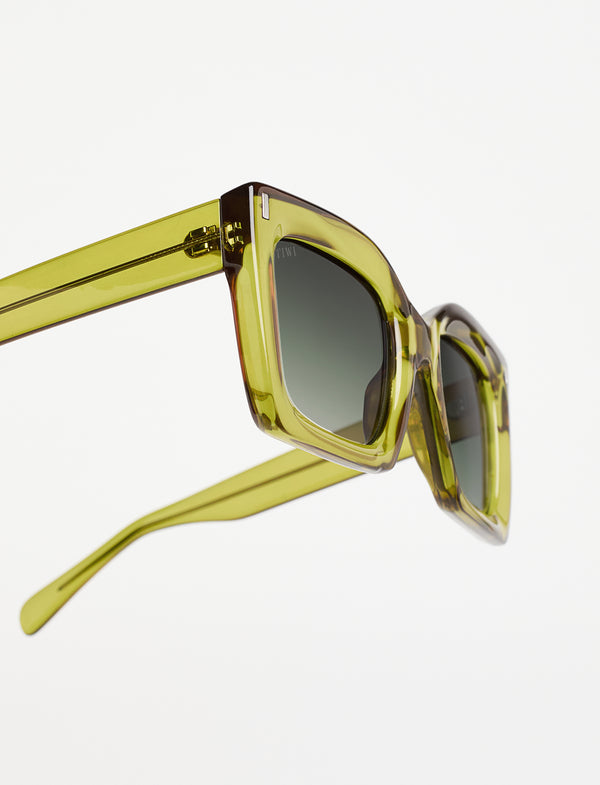 MALI -  Shiny Olive Green