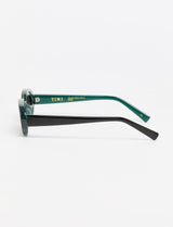 MARTINA - Black / Green