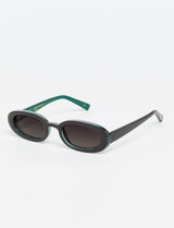 MARTINA - Black / Green