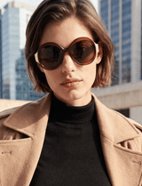 MARVEL - Shiny Cognac / Beige