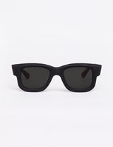 NICO  - Rubber Black / Red Temples