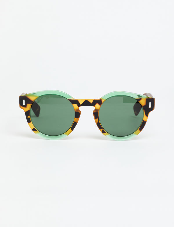 SATURNE II -  Bicolor Green Tortoise/Green