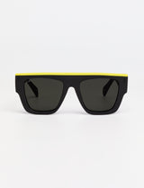 SOLEIL II - Rubber Black/Yellow topline