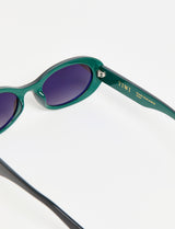 VALENTINA - Black / Green