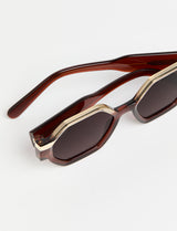 VALETTE - Shiny Caramel / Beige topline Polarized