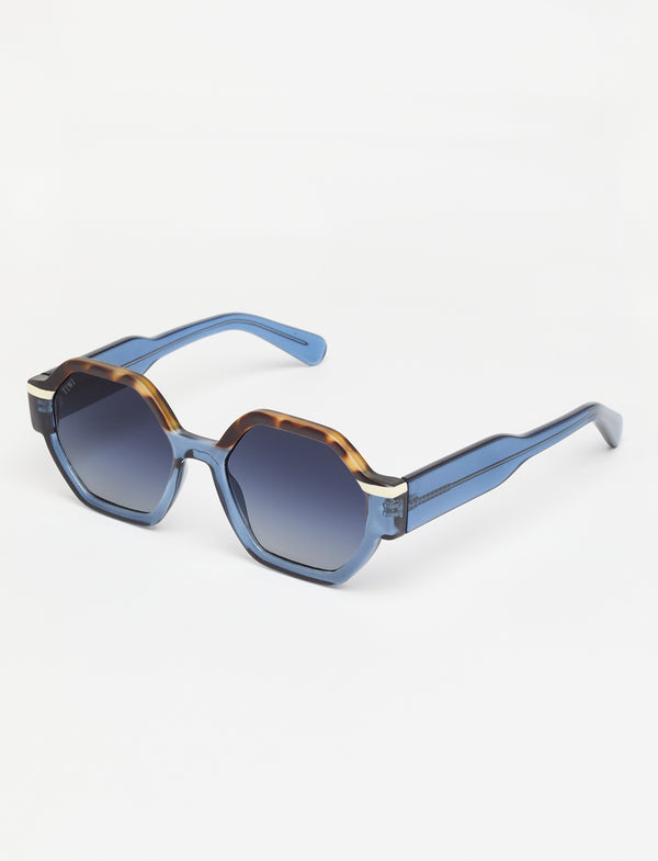 VALETTE - Tricolor Vintage Tortoise/Blue/Beige