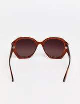 VEGA - Shiny Cognac / Beige Topline
